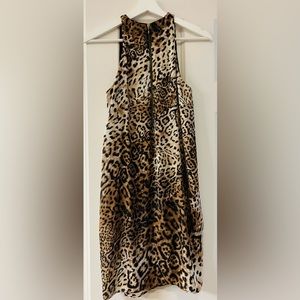 Zara animal print dress